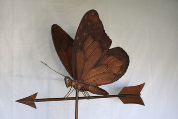  Copper Butterfly Weathervane