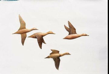 Ducks In Flight