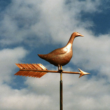 Standing Goose Weathervane