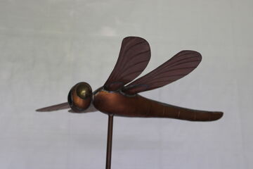  Copper Dragonfly Weathervane