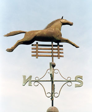 Jumping Horse Weathervane
